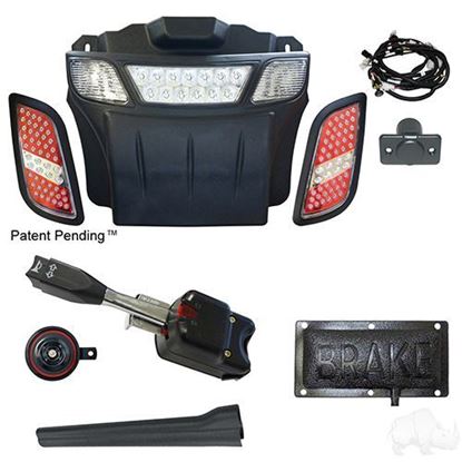 Picture of Standard Street Legal LED Light Bar Bumper Kit for E-Z-Go RXV 2008-2015