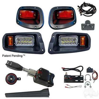 Picture of Standard Street Legal LED Adjustable Light Kit with Brake Switch for E-Z-Go TXT 2014-Up