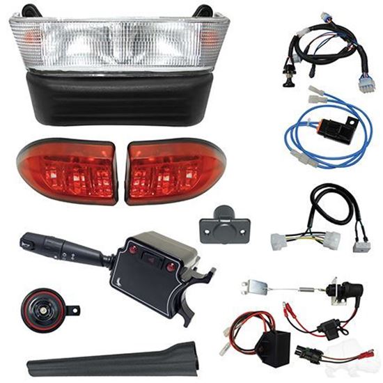 Picture of Deluxe Street Legal Halogen Light Bar Kit and Linkage Activated Brake Switch Club Car Precedent Gas 2004-Present