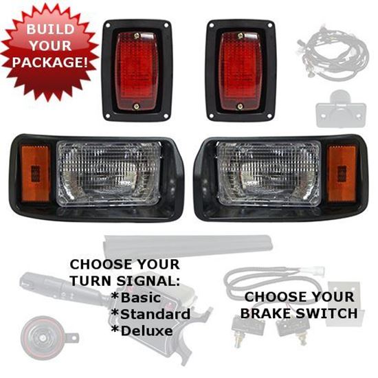 club car ds street legal light kit