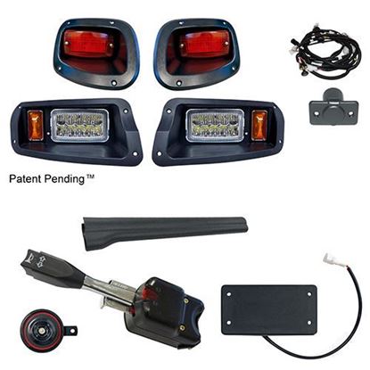 Picture of Standard Street Legal LED Adjustable Light Kit with OE Fit Brake Switch for E-Z-Go TXT 2014-Up