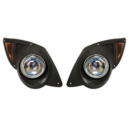 Picture of Halogen Factory-Style Headlights with Bezels, Yamaha Drive 2007-2016