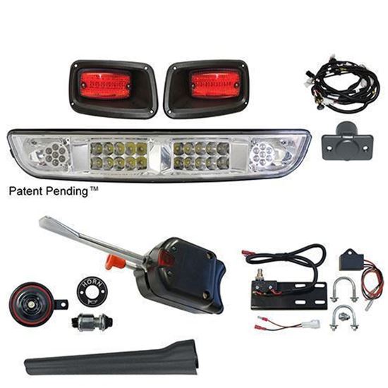 Picture of Basic Street Legal LED Light Bar Kit with Brake Switch for E-Z-Go Medalist/TXT 1994.5-2013