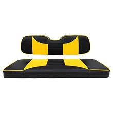 Picture of Yamaha G29/Drive Rally Black/Yellow Cushions Aluminum Rear Seat Cargo Box Kit